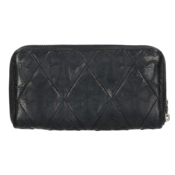 CHROME HEARTS（クロムハーツ） 財布 REC F ZIP QUILTED セメタリー
