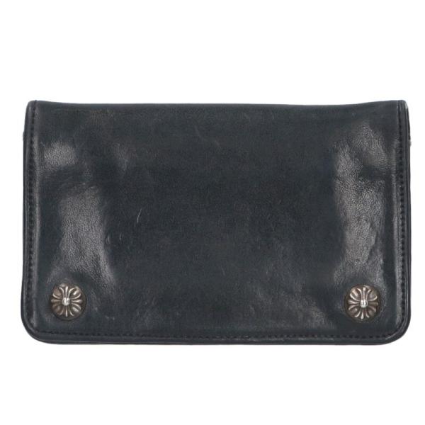 CHROME HEARTS（クロムハーツ） 1ZIP 1ジップ クロスボタンレザー