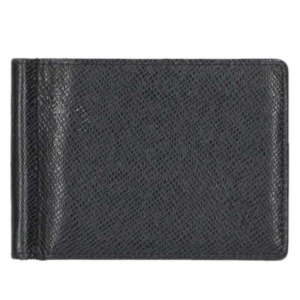 ■中古■　ルイヴィトン ポルトフォイユ パンス マネークリップ ブラック タイガ IC M62978 箱 【239779】◇ LOUIS VUITTON（ルイ・ヴィトン） 財布 M62978 ポルトフォイユ・パンス