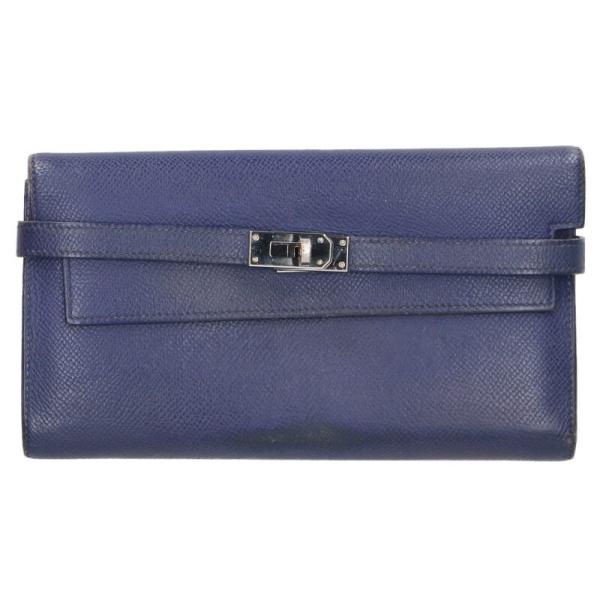 HERMES（エルメス） ケリーウォレット C刻印 SV金具ヴォーエプソン長