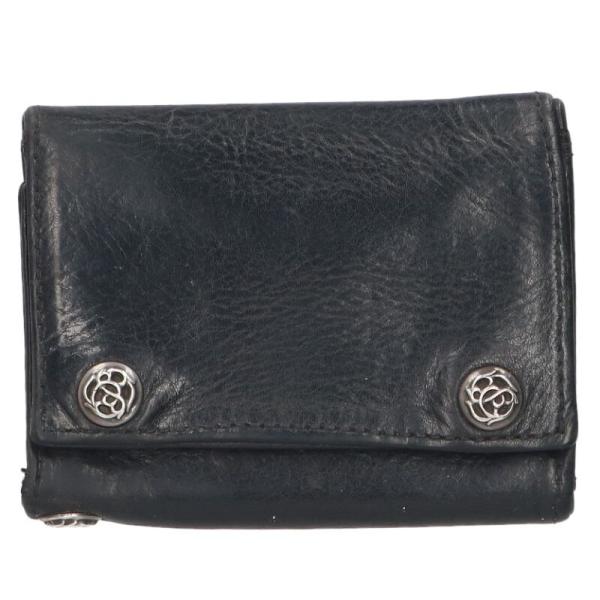 CHROME HEARTS（クロムハーツ） 3FOLD 3フォールド フローラルボタン