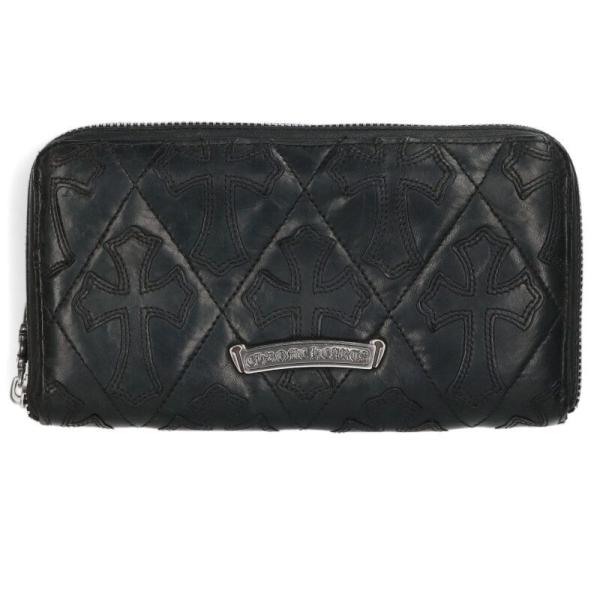 CHROME HEARTS（クロムハーツ） 財布 REC F ZIP QUILTED セメタリー