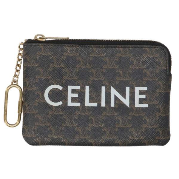 CELINE（セリーヌ） コインケース トリオンフ総柄ポーチコインケース