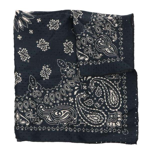 CHROME HEARTS（クロムハーツ） バンダナプリントパンチングシルク