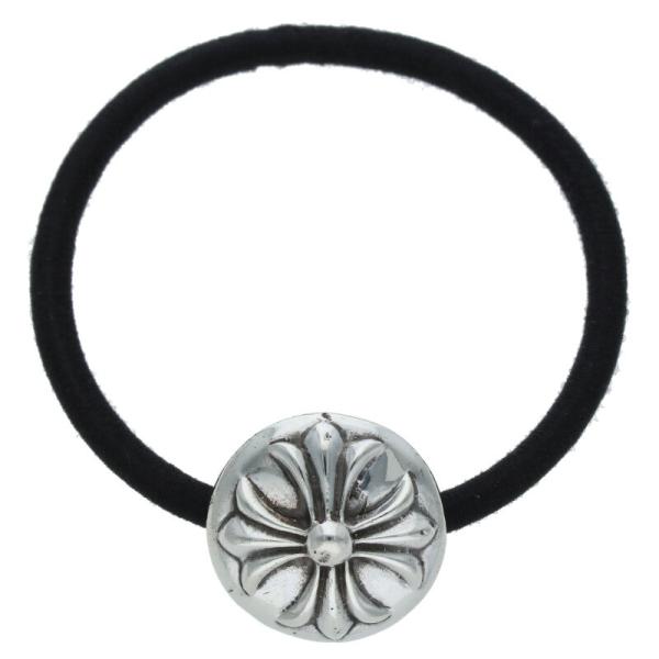 90年代CHROME HEARTS コンチョ CHROME HEARTS（クロムハーツ） HAIRBAND クロスボールボタンヘアゴム