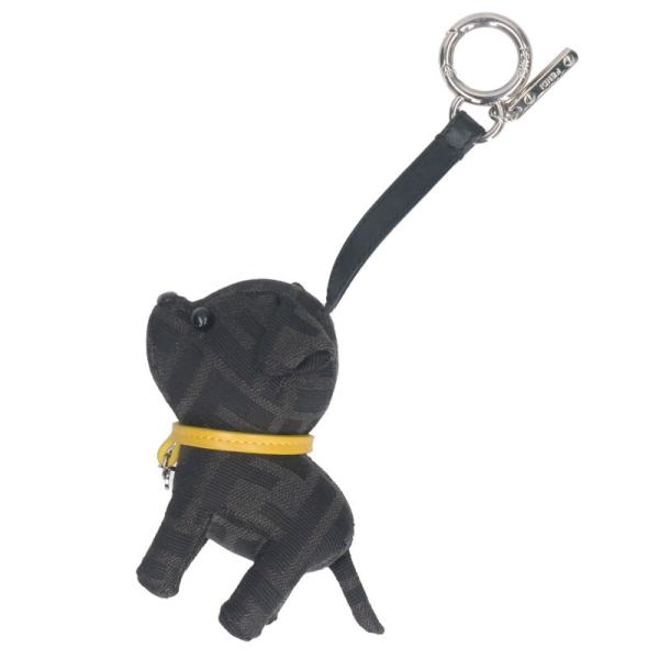 FENDI フェンディ ドッグ チャーム FENDI フェンディ イヌ ドッグ 犬モチーフ FFジャガード ITO