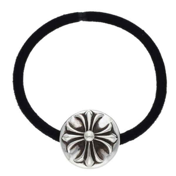クロムハーツ　コンチョ CHROME HEARTS クロムハーツ HAIRBAND クロスボールボタンヘアゴム