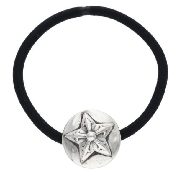 CHROME HEARTS（クロムハーツ） HAIRBAND スターボタンヘアゴム