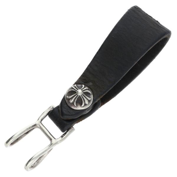 CHROME HEARTS（クロムハーツ） BELT LOOP クロスボールボタンレザー