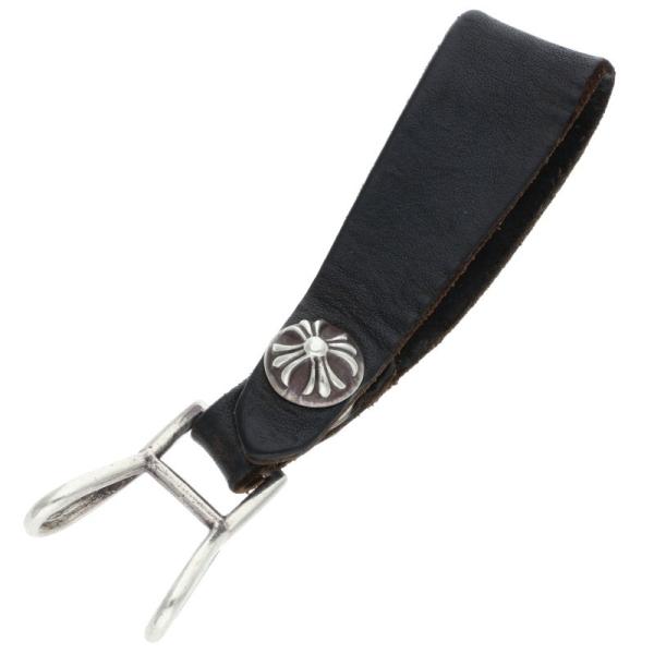 【CHROME HEARTS 】BELT LOOP（クロス） CHROME HEARTS（クロムハーツ） BELT LOOP クロスボールボタンレザー