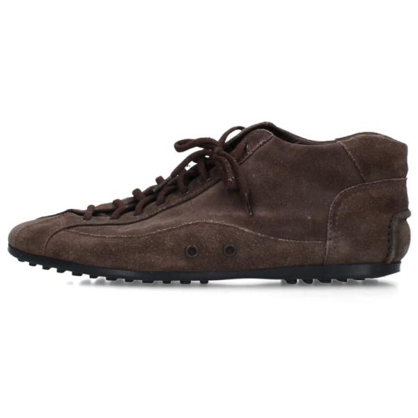 プラダ スニーカー サイズ:6.5 ×CAR SHOE/スエードドライビング 
