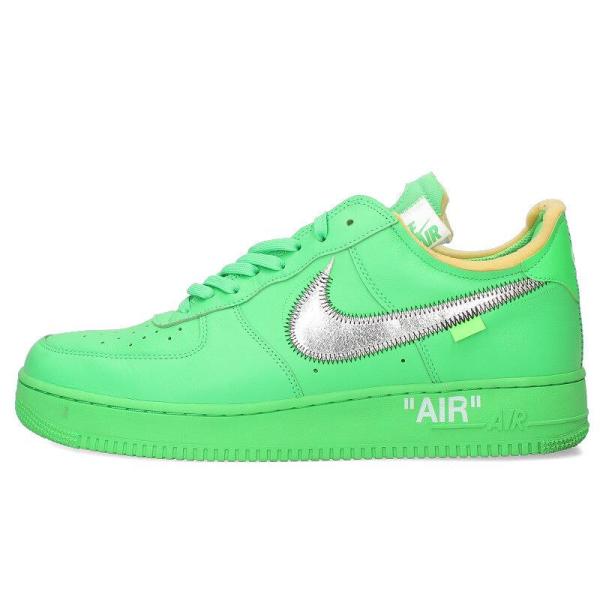 ナイキ オフホワイト 32cm AIR FORCE 1 LOW SP BK DX1419-300 エアフォース1ローブルックリンスニーカー 中古 SB01