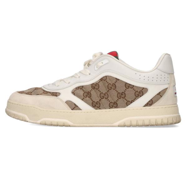 GUCCI（グッチ） スニーカー サイズ:11 787476 GGキャンバススニーカー