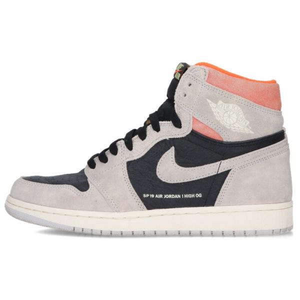 ナイキ スニーカー 27cm AIR JORDAN 1 RETRO HIGH OG 555088-018 エアジョーダン1ハイオージーハイパークリムゾンスニーカー 中古 BS99
