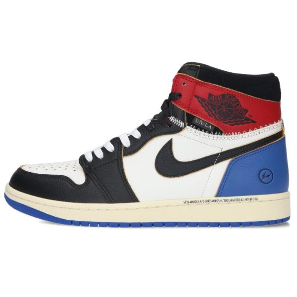 ナイキ フラグメントデザイン 28cm AIR JORDAN 1 HIGH RETRO OG IO7847-002 エアジョーダン1レトロ ハイ オージースニーカー 中古 BS99