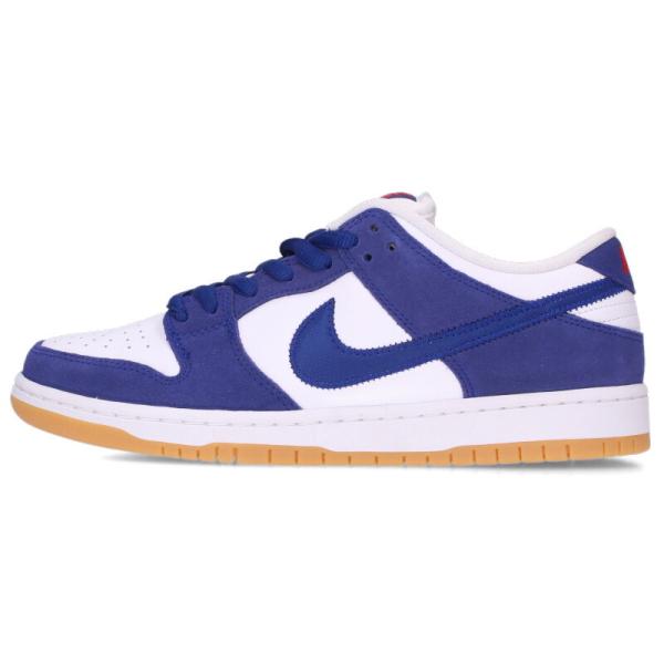 ナイキ スニーカー 27cm SB DUNK LOW PRO PRM DO9395-400 エスビーダンクロープロドジャーススニーカー 中古 BS99