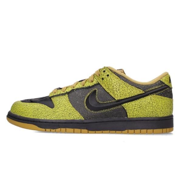 ナイキ スニーカー 29cm HV6103-300 DUNK LOW RETRO QS BRIGHT CACTUS BLACK-GREEN CURRY ダンクロースニーカー 中古 BS99