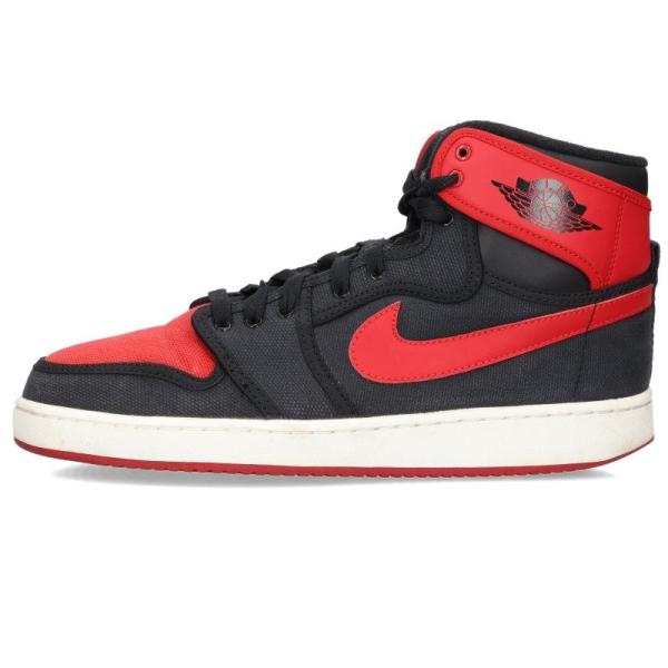 ナイキ サイズ:27cm AIR JORDAN 1 RETRO HIGH KO BRED 638471-001 ナイキ エアジョーダン1 レトロ ハイスニーカー 中古 BS99
