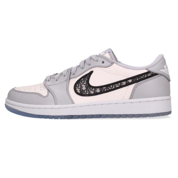 ナイキ ディオール サイズ:27cm AIR JORDAN 1 LOW OG DIOR CN8608-002 エアジョーダン1ローオージーディオールスニーカー 中古 SB01