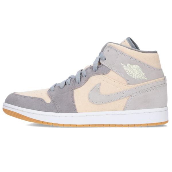 ナイキ サイズ:29cm AIR JORDAN 1 MID SE DN4281-100 エアジョーダン1ミッドココナッツミルクスニーカー 中古 BS99