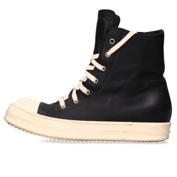 rick owens ラモーンズ レザーハイカット size39 Rick Owens（リック・オウエンス） サイズ:43 RAMONES ラモーンズ