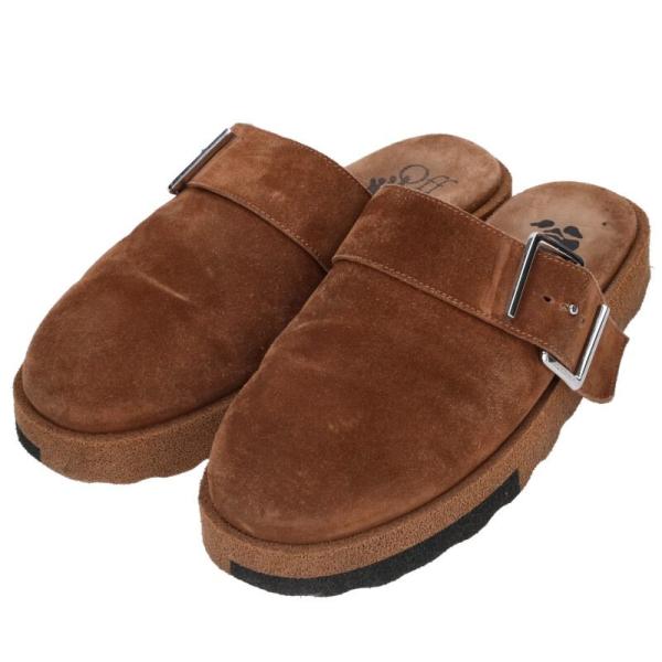 OFF-WHITE COMFORT LEATHER SLIPPER 41インチ