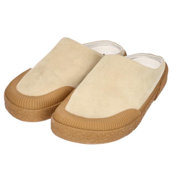 ロエベ サイズ:42  822302 スリッポンシューズ 中古 BS99 LOEWE（ロエベ） サイズ:42 822302 スウェードレザーサンダル 中古