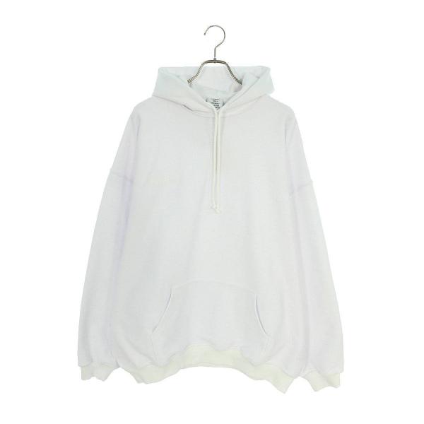 ヴェトモン パーカー 23SS サイズ:L インサイドアウトプルオーバーパーカー 中古 BS55 VETEMENTS（ヴェトモン） パーカー 23SS サイズ:L インサイドアウト
