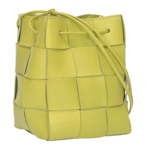 ボッテガヴェネタ イントレチャート ダークブラウン レザー ショルダーバッグ BOTTEGAVENETA ボッテガヴェネタ イントレチャート ショルダーバッグ