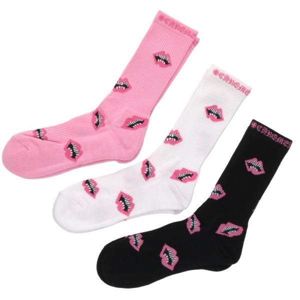 CHROME HEARTS（クロムハーツ） サイズ:L SOCKS PPO CHOMPER 3PK
