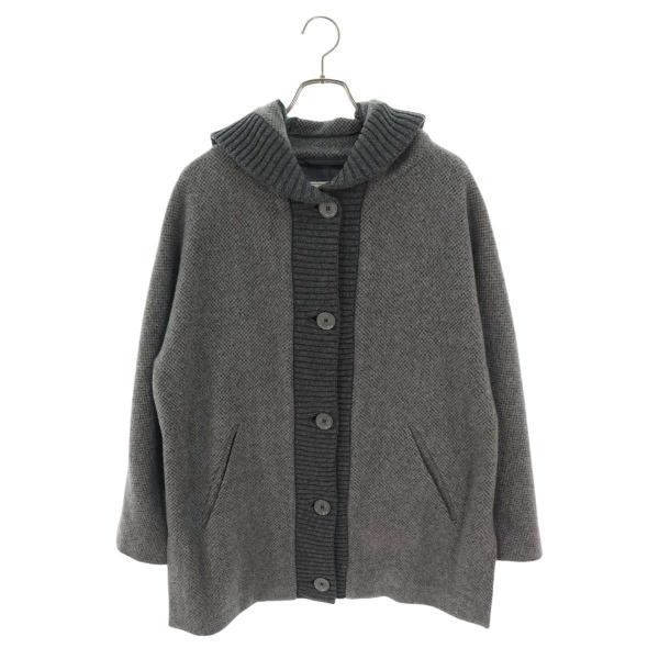 HERNO ヘルノ GC0293D-33268-9400 サイズ:38 フーデットロングニット  