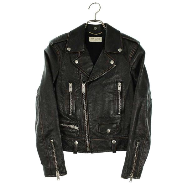 SAINT LAURENT サンローランパリ レザージャケット サイズ:F36 483159