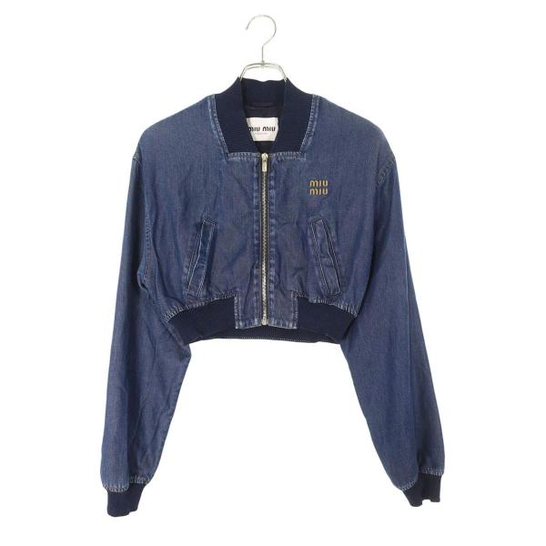 miu ミュウミュウ サイズ:38 GWB181 ショート丈ジップアップ miu ミュウミュウ サイズ:38 GWB181 ショート丈ジップアップ