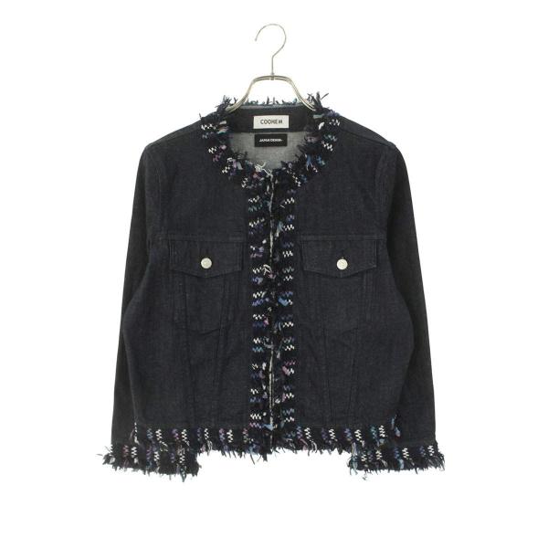 JAPAN DENIMジャパンデニム❤️コーヘンツイードフリンジジャケット￼ ジャパンデニム コーヘン サイズ:2 JDCHJK1002 TWEED FRINGE NO COLLAR