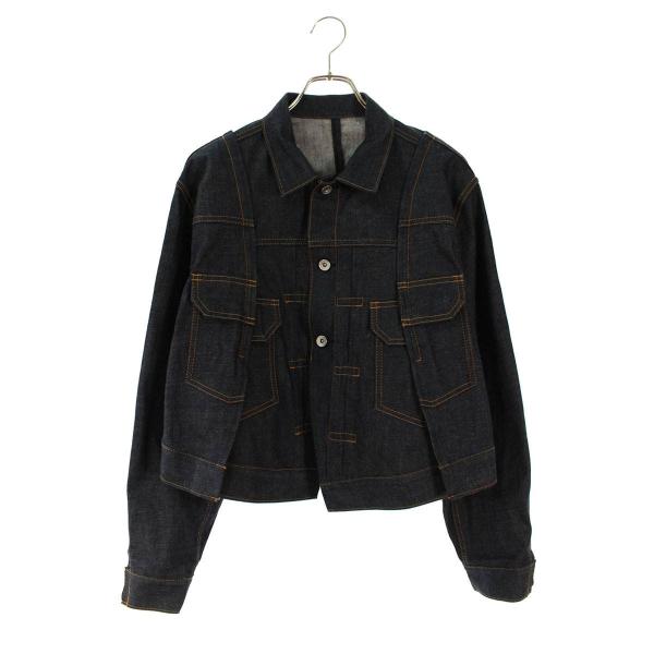 sacai（サカイ） サイズ:2 24-07354 立体スリットデニムジャケット