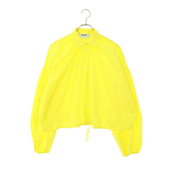 MSGM エムエスジーエム サイズ:36 3441MDE14 クロップド長袖シャツ