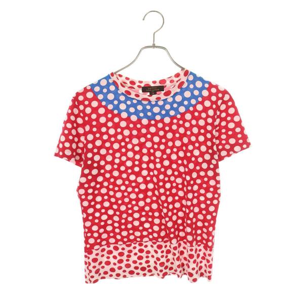 ルイヴィトン  草間彌生 サイズ:S  12AW  RW122J F21S20JGB ドット柄Tシャツ 中古 BS99 LOUIS VUITTON（ルイ・ヴィトン） 草間彌生 サイズ:S 12AW RW122J