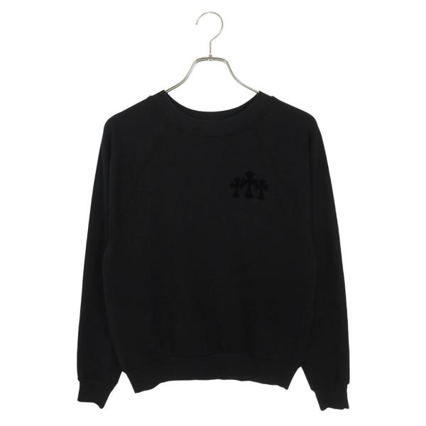 クロムハーツ サイズ:S バックCHパッチスウェット 中古 SJ02 CHROME HEARTS（クロムハーツ） スウェット サイズ:S バックCHフェルト