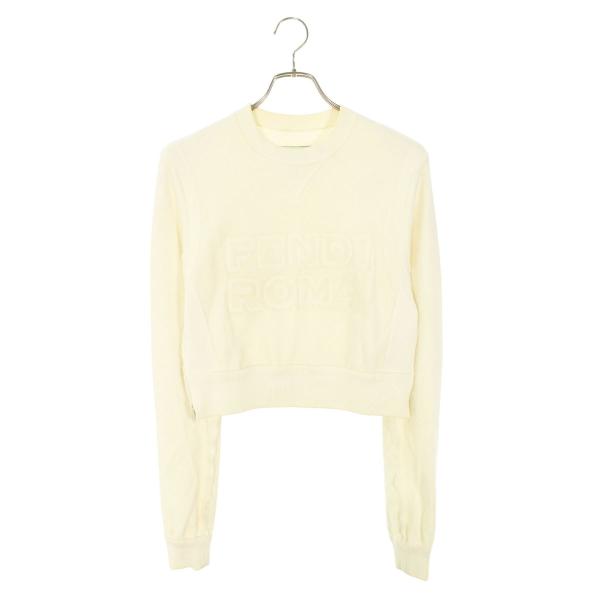 フェンディ  マークジェイコブス サイズ:XS  FS7948 AMGT ロゴサイドジップスウェット 中古 BS99 FENDI（フェンディ） マークジェイコブス サイズ:XS FS7948 AMGT ロゴ