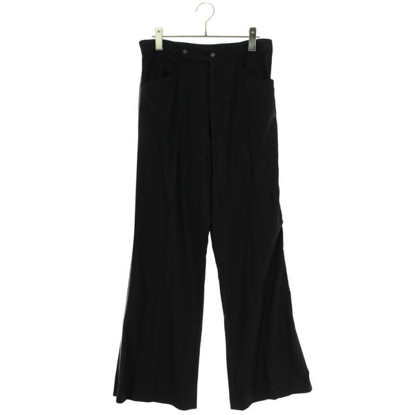 クロムハーツ サイズ:M サイドレザーラインスラックスロングパンツ 中古 OS06 CHROME HEARTS（クロムハーツ） ロングパンツ サイズ:M サイドレザー