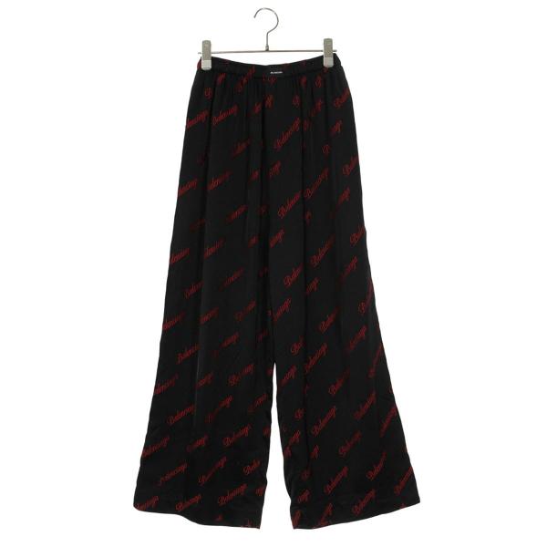 バレンシアガ  659026 TKO52 ロゴ総柄レーヨンロングパンツ メンズ 34 BALENCIAGA（バレンシアガ） ロングパンツ サイズ:34 659026 TKO52