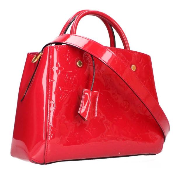 ルイヴィトン   M50172 モンテーニュBB ヴェルニ2WAYハンドバッグ 中古 BS99 LOUIS VUITTON（ルイ・ヴィトン） M50172 モンテーニュBB ヴェルニ2WAY