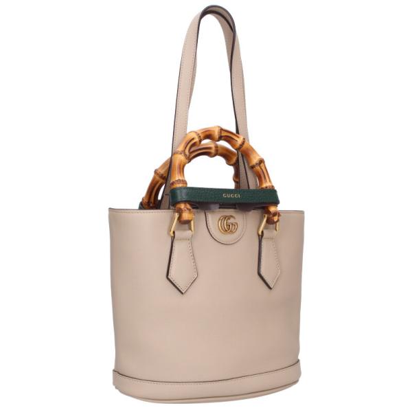 グッチ   750396 ダイアナ バンブーレザー2WAYハンドバッグ 中古 BS99 GUCCI（グッチ） 750396 ダイアナ バンブーレザー2WAYハンドバッグ