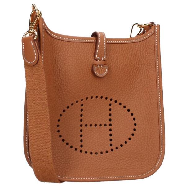 エルメス  エブリンTPM W刻印 G金具ゴールドトリヨンクレマンスショルダーバッグ レディース TPM HERMES（エルメス） エブリンTPM W刻印 サイズ:TPM G金具ゴールド