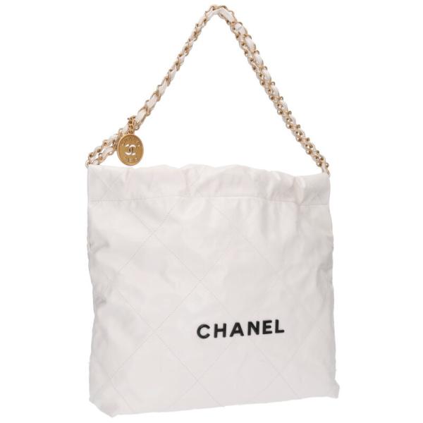 CHANEL（シャネル） ショルダーバッグ22 シャイニーカーフチェーン