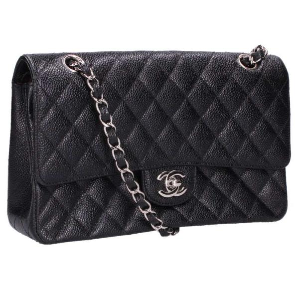 CHANEL シャネル キャビアスキン 25 ショルダーバッグ CHANEL（シャネル） ショルダーバッグ マトラッセ25 SV金具キャビア