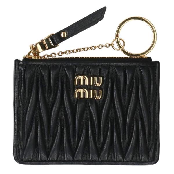 miu miu（ミュウミュウ） カードケース マテラッセレザーカードケース