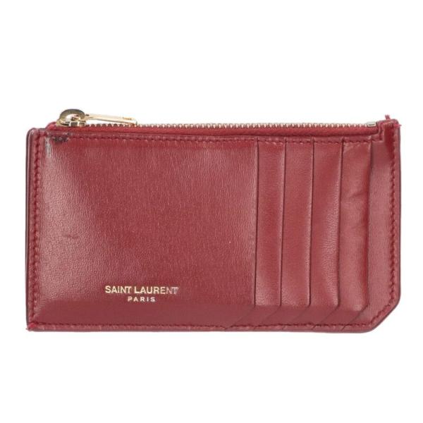 SAINTLAURENT、レザーケース SAINT LAURENT サンローランパリ 631992 フラグメント レザーコイン