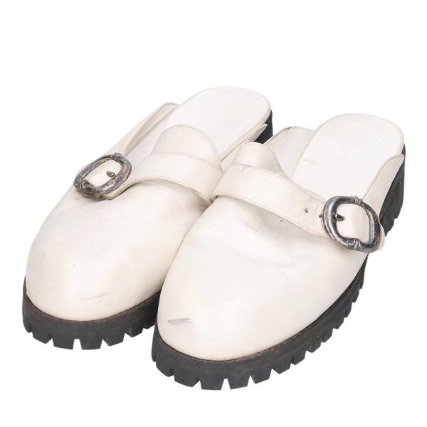 クロムハーツ  ガンスリンガーレザーサンダル 中古 SJ02 CHROME HEARTS（クロムハーツ） サンダル ガンスリンガーレザー