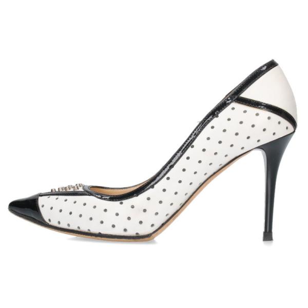 ジミーチュウ サイズ:36.5 トゥスタッズレザーパンプス 中古 BS99 JIMMY CHOO（ジミーチュウ） サイズ:36.5 トゥスタッズレザーパンプス